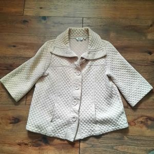 Jessica Lightweight Quilted 3/4 Sleeve Spring Jacket